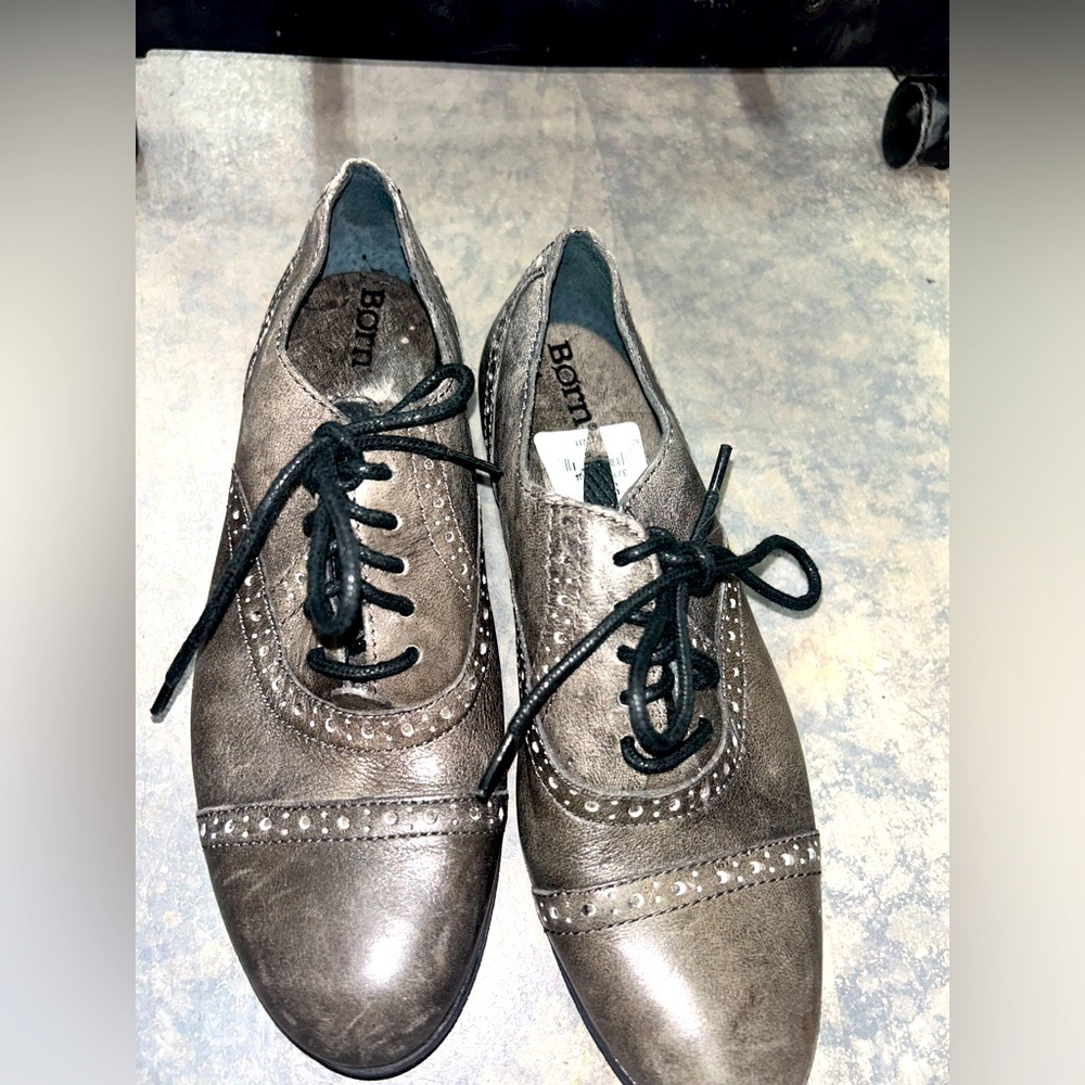 Born Gray Oxfords